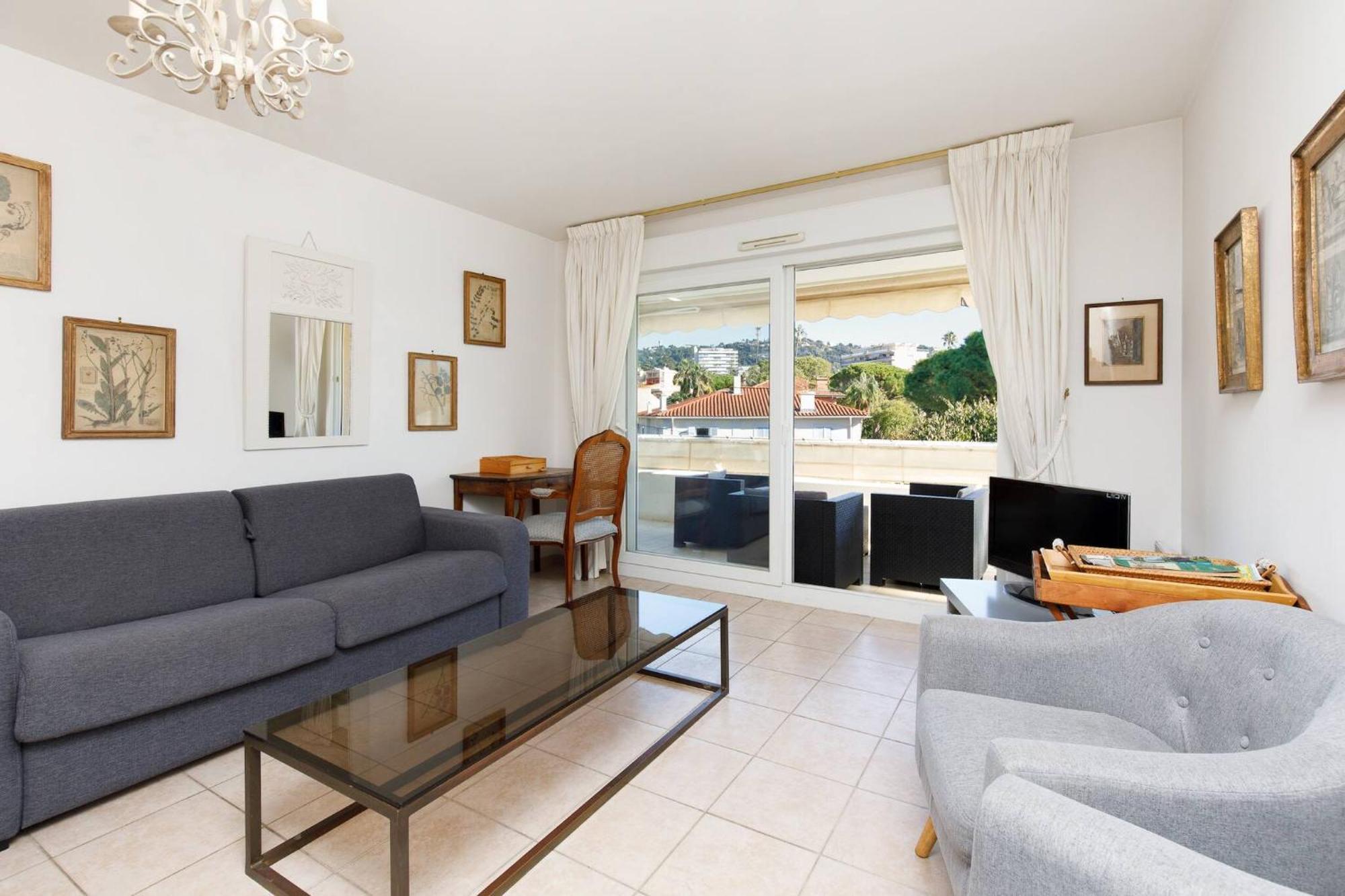 Apartamento Palmier Calme, 2 Chambres, 2 Salle De Bains, 2 Wc, Clim, Parking *