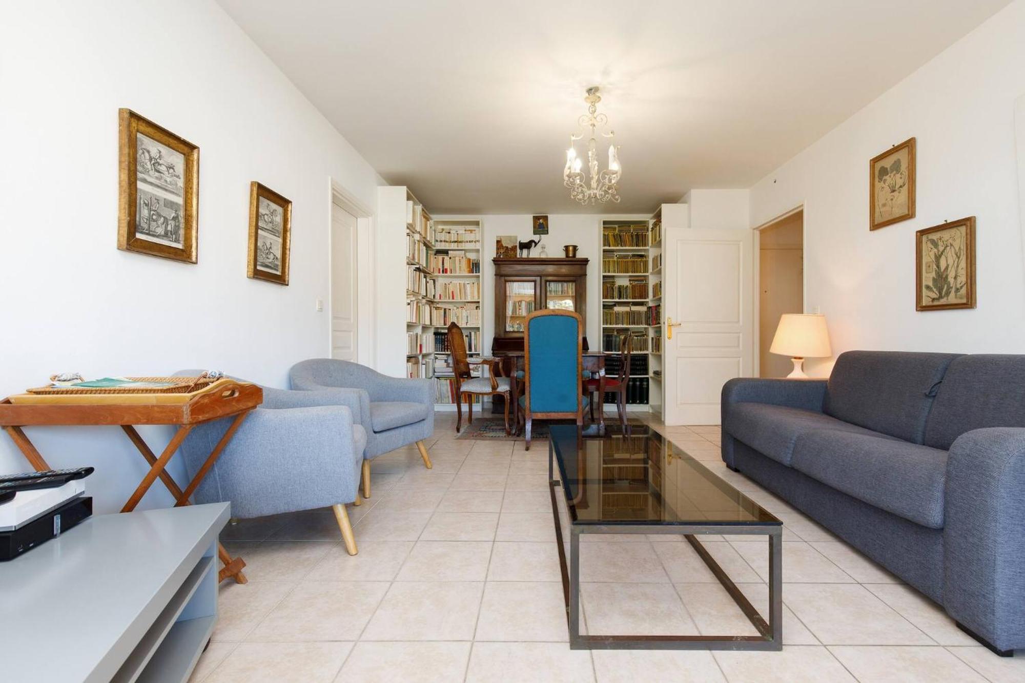 Palmier Calme, 2 Chambres, 2 Salle De Bains, 2 Wc, Clim, Parking Apartamento Cannes